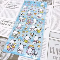 1点のみ！　海外限定正規品！　サンリオ　ぷっくりシール　ポチャッコ