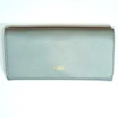 FURLA ブルーグレー 長財布(新品)