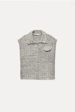 ZARA ニットベスト　Sサイズ（7〜9号）