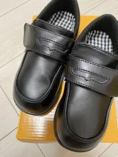 男の子 フォーマルシューズ 靴 黒 17センチ ムーンスター