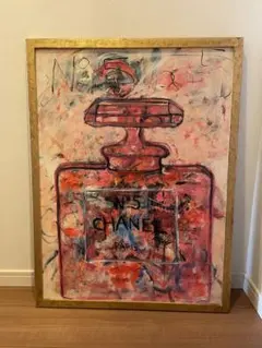 CHANEL 絵　アート　Francfranc Francfranc/フランフラン SANDY WELCH 作 アートボード CHANEL