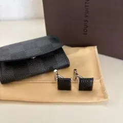 極美品✨ ルイヴィトン カフスリンクス ダミエグラフィット M65072 極美品✨ ルイヴィトン カフスリンクス ダミエグラフィット M65072
