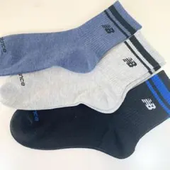 New Balance 3足組 セット 靴下 ニューバランス 25〜27cm