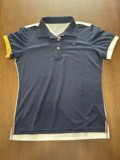 美品 TOMMY HILFIGER ポロシャツ ネイビー Lのサムネイル