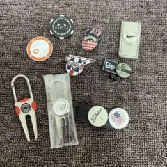 ゴルフ マーカー クリップ　グリーンフォーク　まとめ売りのサムネイル