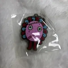 ナンジャモンジャ カプセルラバーキーホルダー ピンク