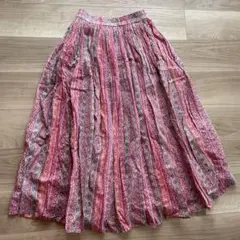 インド綿スカート