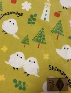 大判バスタオル　バスタオル　シマエナガ