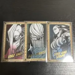 僕のヒーローアカデミア 原画展 ヒロアカ展 箔押しクリアカードコレクション