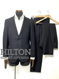 HILTON◇ヒルトン◇メンズ2パンツスーツセットアップ スーツブランド青山のサムネイル