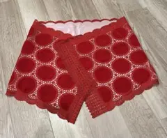 【和装】ベルベット　レース編みストール