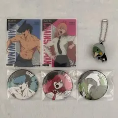 チェンソーマン ビーム パワー 暴力の魔人 つまんでつなげてマスコット 缶バッジ