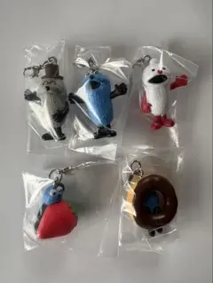 パペットスンスン めじるしアクセサリー ガチャ　全5種　コンプリート