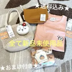 【ちいかわ】トートバッグ（バッグインバッグ付き）&Tシャツ&マスコット★計7点★のサムネイル