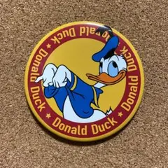 ドナルド缶バッジ