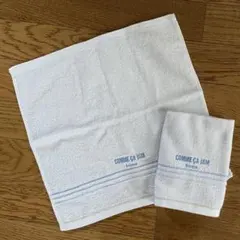 未使用 COMME CA ISM home ハンドタオル 2枚セット サッスクのサムネイル