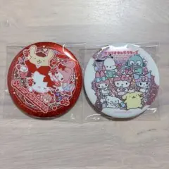サンリオキャラクターズ キラキラbig缶バッジ