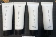 ⭐︎SHOLAYERED スキンケアセット4点⭐︎　2箱セット！おまけ付！