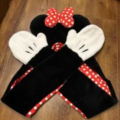 ミニーマウス マフラーファンキャップ