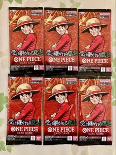 ONE PIECEカードゲーム 受け継がれる意志 8パック BOX 無し - メルカリ