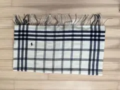 【RALPH LAUREN】美品　チェック柄 マフラー ブランケットのサムネイル