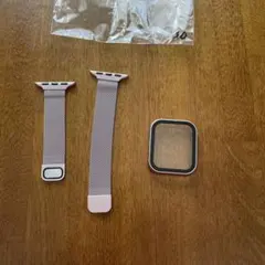Apple Watch用 ミラネーゼループ バンド 保護ケース付き40