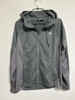 The North Face フルジップ パーカー グレー