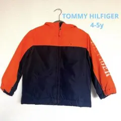TOMMY HILFIGER 120cm キッズ　アウター　ダウン　オレンジ