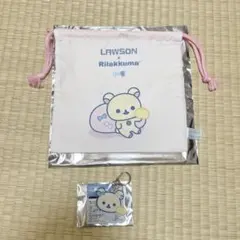 ローソン スペシャル リラッくじ 巾着 アクリルキーホルダー セット売り