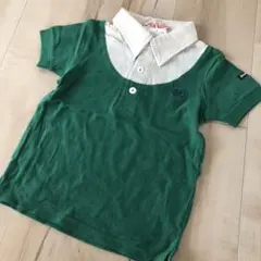 新品☆ジャンクストアー 半袖ポロシャツ☆100 緑