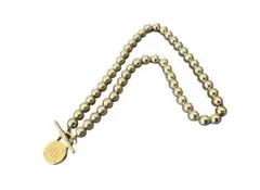 Lauren Ralph Lauren ゴールドビーズネックレス