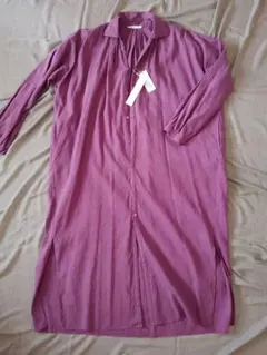 タグ付き　新品　ギャルリーヴィー　ワンピース　リネン混