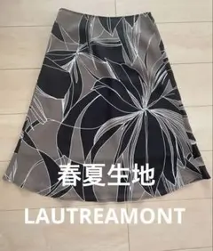 花柄　膝丈スカート　LAUTREAMONTのサムネイル