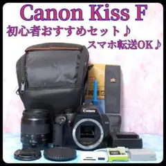 初心者様におすすめ✨Canon Kiss F✨スマホ転送✨シャッター数903回