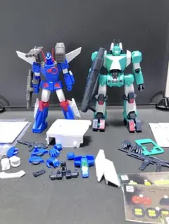 スーパーミニプラ　戦闘メカ　ザブングル ウォーカーギャリア　２体セット　食玩のサムネイル