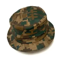 【ほぼ未使用】バケットハット フリーサイズ 迷彩 カモフラージュ