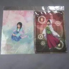 薬屋のひとりごとクリアファイル 猫猫 ２枚セット