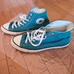 USA製　Converse All Star ハイカット スニーカー ターコイズ