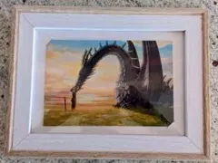 スタジオジブリ　ゲド戦記　ポストカード額装品