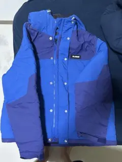 X-LARGE ダウンジャケット 青紫