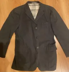 BURBERRY BLACK LABEL テーラードジャケット ブラック