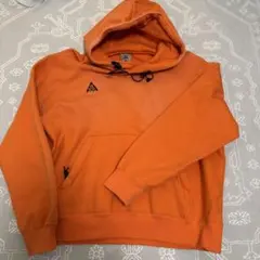 い*い様 NIKE ACG オレンジ 旧ロゴ フリース パーカー フーディ 短丈