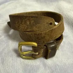 日本製 goro ゴロー レザーベルト 経年変化エイジングベルト9317