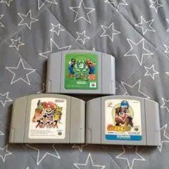 NINTENDO64 ゲームソフト 3本セット