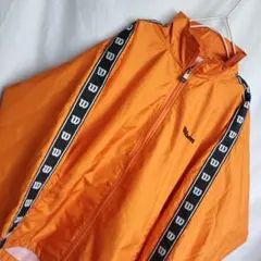 90's Wilson ウィルソン ナイロントラックジャケット オレンジのサムネイル
