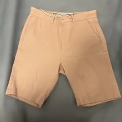 ユナイテッドアローズ　ピンクベージュ ショートパンツ ドローストリング付き