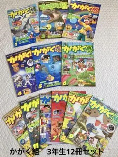 チャレンジ　かがく組 3年生　全12巻セット　進研ゼミ 小学講座オプション