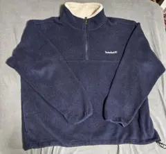 Timberland 90s カナダ製 フリースハーフジッププルオーバー