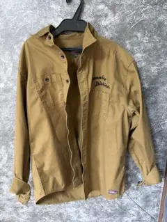 Dickies 長袖シャツ ベージュ色