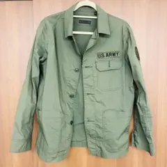 UNIQLO ユニクロ ミリタリージャケット U.S. ARMY カーキ M